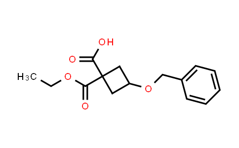 3-Benzyloxycyclobutane-1,1-dicarboxylic acid ethyl ester
