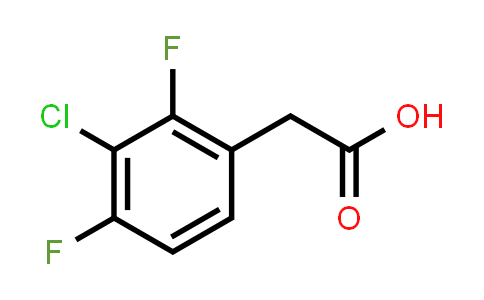 3-Chloro-2,4-difluorophenylacetic acid