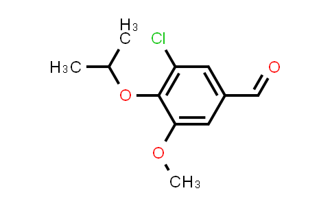 3-chloro-4-isopropoxy-5-methoxy-benzaldehyde