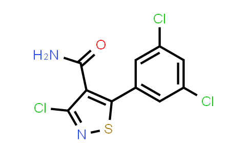 3-Chloro-5-(3,5-dichloro-phenyl)-isothiazole-4-carboxylic acid amide