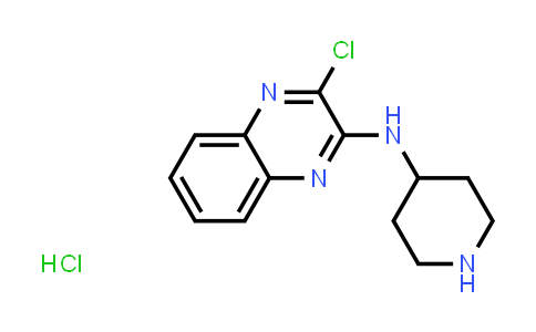 3-chloro-N-(4-piperidyl)quinoxalin-2-amine hydrochloride