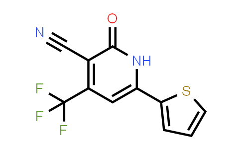 3-Cyano-6-(2-thienyl)-4-trifluoromethyl-2(1H)-pyridone