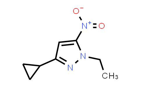3-cyclopropyl-1-ethyl-5-nitro-pyrazole
