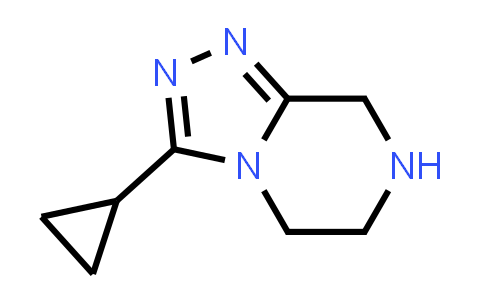3-Cyclopropyl-5,6,7,8-tetrahydro-[1,2,4]triazolo[4,3-a]pyrazine