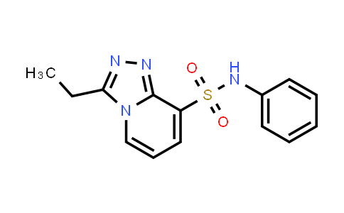 3-ethyl-N-phenyl-[1,2,4]triazolo[4,3-a]pyridine-8-sulfonamide