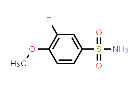3-Fluoro-4-methoxybenzenesulfonamide
