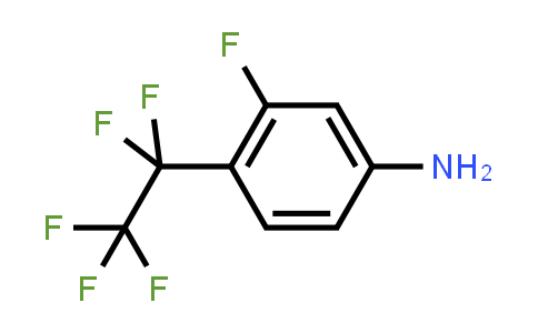 3-Fluoro-4-pentafluoroethyl-phenylamine