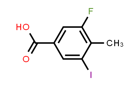 3-Fluoro-5-iodo-4-methyl-benzoic acid
