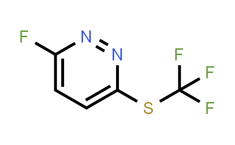 3-Fluoro-6-trifluoromethylsulfanylpyridazine