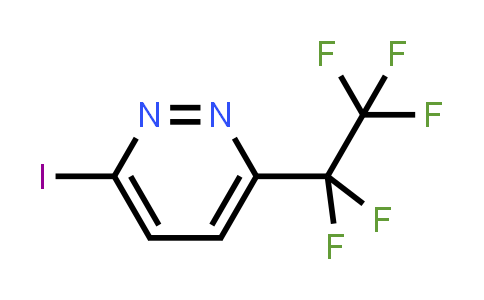 3-Iodo-6-pentafluoroethylpyridazine