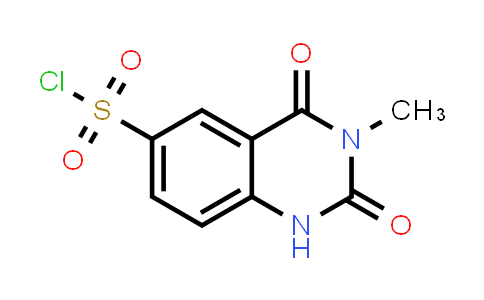 3-Methyl-2,4-dioxo-1H-quinazoline-6-sulfonyl chloride