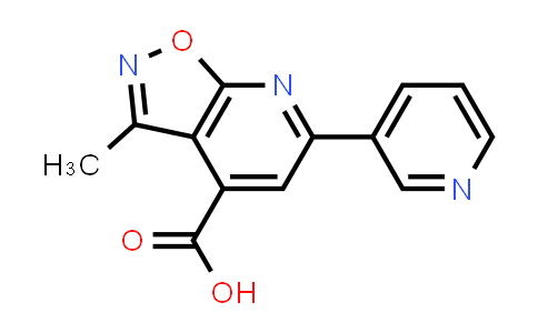 3-Methyl-6-(3-pyridyl)isoxazolo[5,4-b]pyridine-4-carboxylic acid