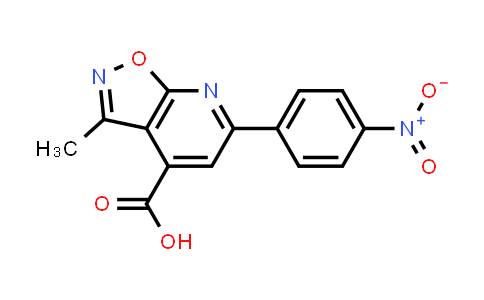 3-Methyl-6-(4-nitrophenyl)isoxazolo[5,4-b]pyridine-4-carboxylic acid