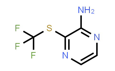 3-Trifluoromethylsulfanyl-pyrazin-2-ylamine