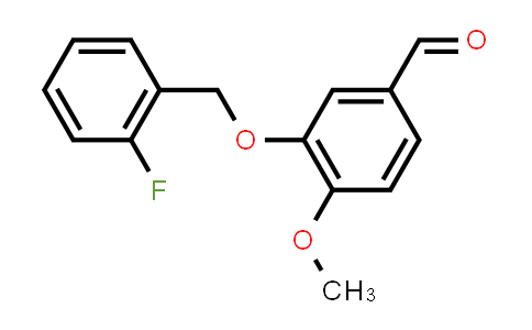 3-[(2-fluorophenyl)methoxy]-4-methoxy-benzaldehyde