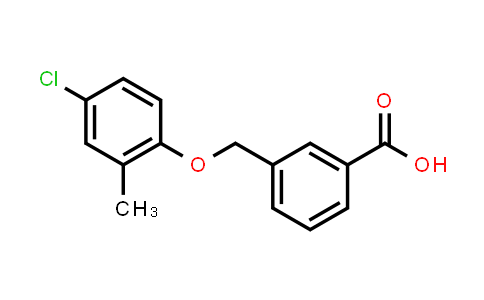 3-[(4-Chloro-2-methylphenoxy)methyl]benzoic acid