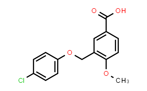 3-[(4-Chlorophenoxy)methyl]-4-methoxybenzoic acid