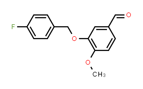 3-[(4-Fluorophenyl)methoxy]-4-methoxy-benzaldehyde