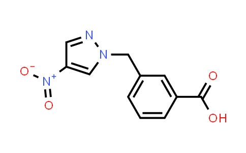 3-[(4-Nitro-1H-pyrazol-1-yl)methyl]benzoic acid