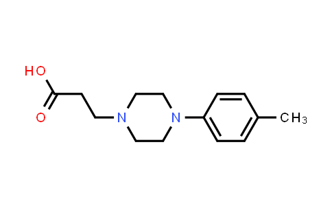 3-[4-(p-tolyl)piperazin-1-yl]propanoic acid