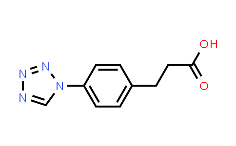 3-[4-(tetrazol-1-yl)phenyl]propanoic acid
