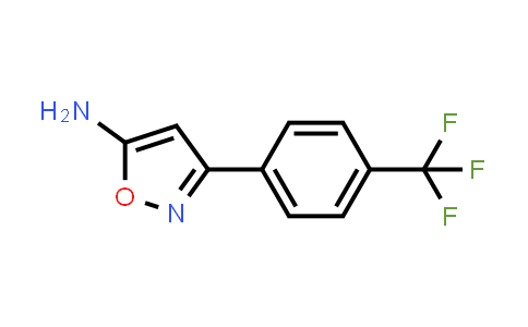 3-[4-(trifluoromethyl)phenyl]isoxazol-5-amine