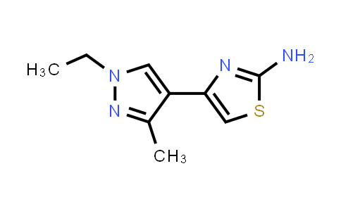 4-(1-ethyl-3-methyl-pyrazol-4-yl)thiazol-2-amine