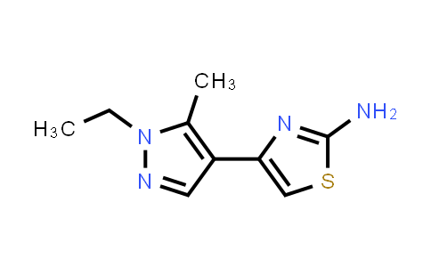4-(1-ethyl-5-methyl-pyrazol-4-yl)thiazol-2-amine