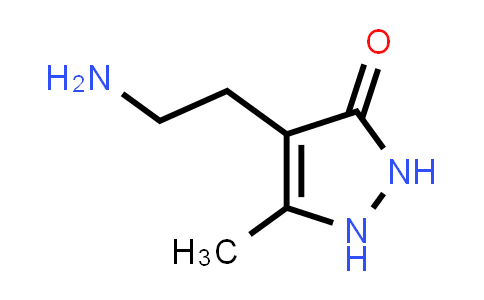 4-(2-Aminoethyl)-5-methyl-1,2-dihydropyrazol-3-one