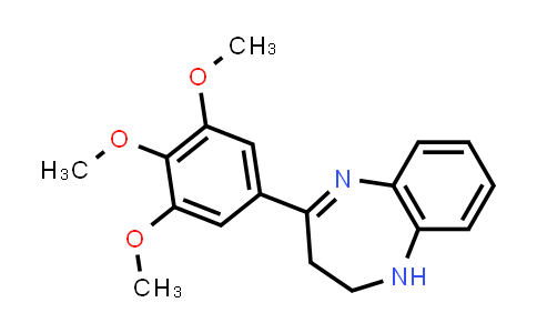 4-(3,4,5-Trimethoxy-phenyl)-2,3-dihydro-1H-benzo[b][1,4] diazepine