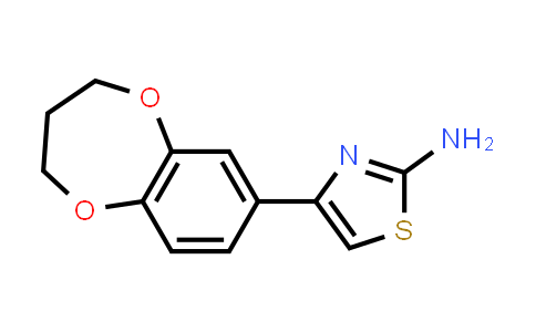 4-(3,4-dihydro-2H-1,5-benzodioxepin-7-yl)thiazol-2-amine
