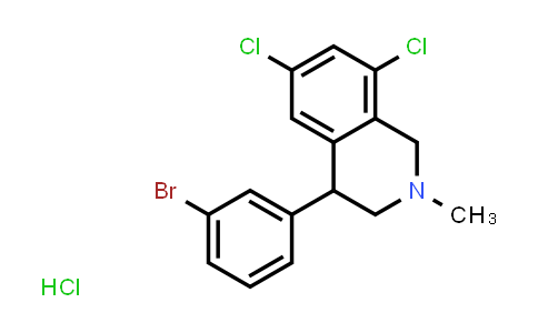 4-(3-Bromophenyl)-6,8-dichloro-2-methyl-3,4-dihydro-1H-isoquinoline hydrochloride