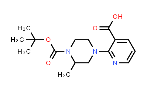 4-(3-Carboxy-pyridin-2-yl)-2-methyl-piperazine-1-carboxylic acid tert-butyl ester
