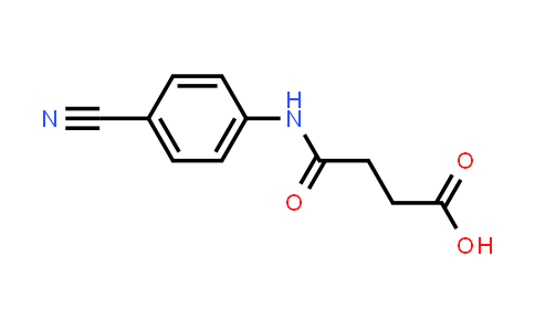 4-(4-cyanoanilino)-4-oxo-butanoic acid