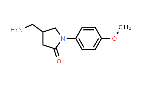4-(aminomethyl)-1-(4-methoxyphenyl)pyrrolidin-2-one