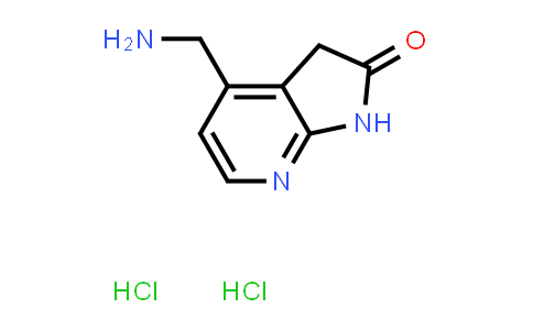 4-(Aminomethyl)-1H,2H,3H-pyrrolo[2,3-b]pyridin-2-one dihydrochloride