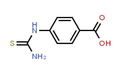 4-(Carbamothioylamino)benzoic acid