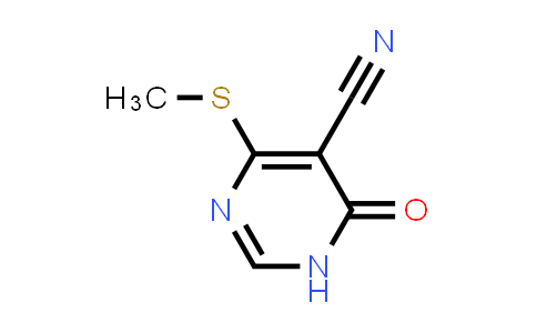 4-(Methylthio)-6-oxo-1,6-dihydropyrimidine-5-carbonitrile
