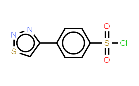 4-(Thiadiazol-4-yl)benzenesulfonyl chloride