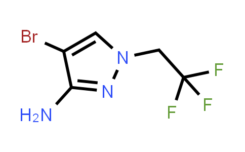 4-bromo-1-(2,2,2-trifluoroethyl)pyrazol-3-amine