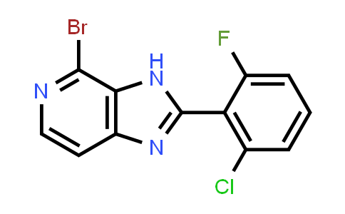 4-Bromo-2-(2-chloro-6-fluoro-phenyl)-3H-imidazo[4,5-c]pyridine