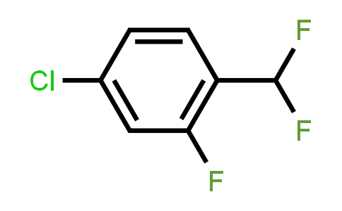 4-Chloro-1-(difluoromethyl)-2-fluorobenzene