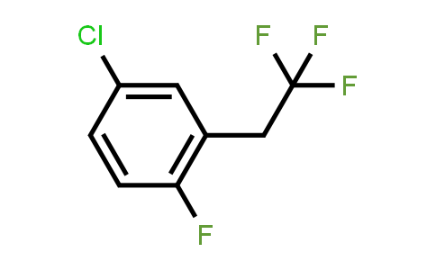 4-Chloro-1-fluoro-2-(2,2,2-trifluoroethyl)benzene