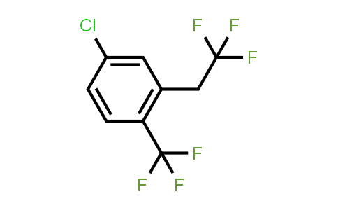 4-Chloro-2-(2,2,2-trifluoroethyl)-1-(trifluoromethyl)benzene