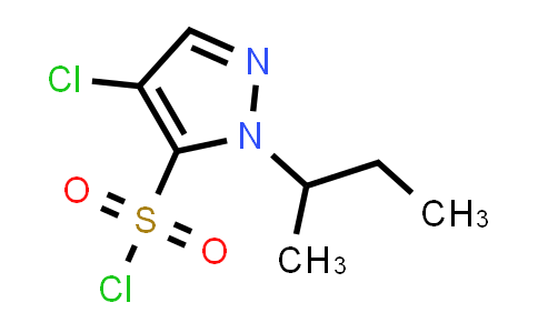 4-chloro-2-sec-butyl-pyrazole-3-sulfonyl chloride