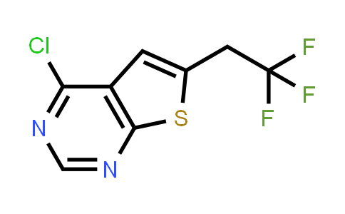 4-Chloro-6-(2,2,2-trifluoroethyl)thieno[2,3-d]pyrimidine