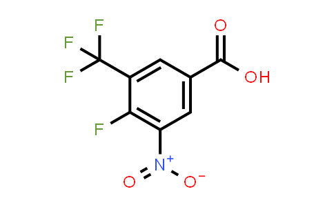 4-Fluoro-3-nitro-5-(trifluoromethyl)benzoic acid