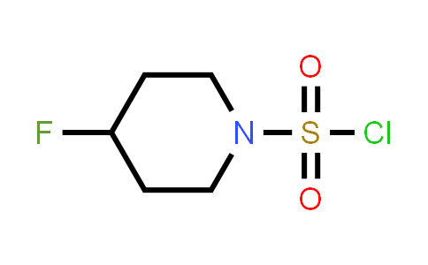 4-Fluoropiperidine-1-sulfonyl chloride