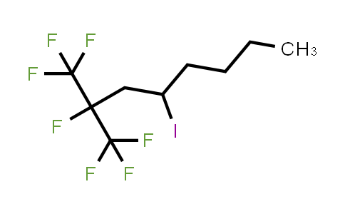 4-Iodo-1,1,1,2-tetrafluoro-2-(trifluoromethyl)octane