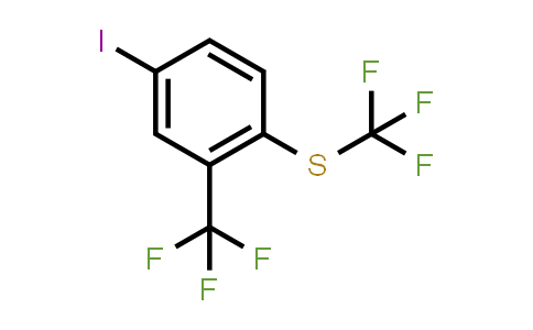 4-Iodo-2-trifluoromethyl-1-trifluoromethylsulfanylbenzene